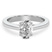 Teagan Solitaire 2mm Lab Diamond Ring