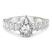 Danica Side Oval Lab Diamond Eternity Ring