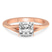 Cynthia Split Shank Lab Diamond Ring