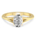 Cynthia Split Shank Lab Diamond Ring