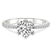 Mereia Secret Halo Lab Diamond Ring