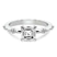 Sheryl Marquise Side Stone Lab Diamond Ring