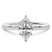 Six Prong Solitaire 1.5mm Lab Diamond Ring