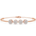 Eloise Halo Lab Diamond openable bracelet