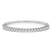 Pear Cascade Lab Diamond Openable Bangle Bracelet
