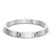 Round Flush Set Lab Diamond Bangle Bracelet