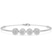 Eloise Halo Lab Diamond openable bracelet