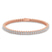 Everlyn Oval Lab Diamond Tennis Bracelet