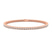Nemy Half Bezel Round Lab Diamond Tennis Bracelet