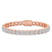 Aelia Round Lab Diamond Tennis Bracelet
