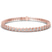 Round Bezel Lab Diamond Tennis Bracelet