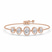 Sophie Oval Five Stone Fashion Bracelet
