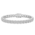 Aelia Round Lab Diamond Tennis Bracelet