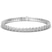 Round Bezel Lab Diamond Tennis Bracelet