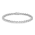 10ct White Gold Serene Pear Lab Diamond Tennis Bracelet (3 Ct. Tw.)