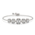 Daisy Five Stone Emerald Fashion Bracelet