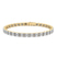 Annette Emerald Lab Diamond Tennis Bracelet