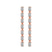 Digitalis Fashion Flower Lab Diamond Dangle Earring