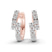 Vela Signature Round Lab Diamond Earring
