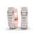 Lena Baguette Lab Diamond Huggie Earrings