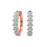 14ct Rose Gold Jovana Oval Lab Diamond Hoop Earrings (1 Ct. Tw.)