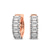 Darya Emerald Lab Diamond Hoop Earrings