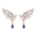 14kt Rose Gold Ocean Drop Earrings (7 Ct. Tw.)