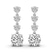 Round Fashion Lab Diamond Dangle Earrings