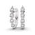 Clara Pear Lab Diamond Huggie Earrings