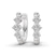 Ara Round Lab Diamond Huggie Earrings