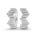 Siena Baguette Lab Diamond Huggie Earrings