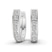 Remi Round Lab Diamond Huggie Earrings