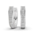 Ines Princess Lab Diamond Huggie Earrings
