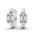 Auri Single Emerald Lab Diamond Earrings
