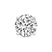 Four Prong Round Lab Diamond Single Stud Earring
