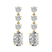 Elysium Fashion Lab Diamond Dangle Earrings
