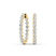 Rylee Round Lab Diamond Hoop Earrings