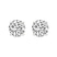 14kt Yellow Gold Four Prong Round Lab Diamond Stud Earrings (4 Ct. Tw.)