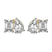 Double Delight Lab Diamond Stud Earrings
