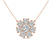 Roselle Round Lab Diamond Fashion Necklace