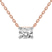 Savannah Radiant Lab Diamond Solitaire Necklace