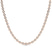 Infinity Pear Lab Diamond Tennis Necklace