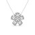 Pear Petal Lab Diamond Fashion Necklace