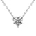 Amalia Heart Lab Diamond Solitaire Necklace
