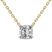 Bianca Cushion Lab Diamond Solitaire Necklace