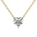 Amalia Heart Lab Diamond Solitaire Necklace