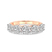 14kt Rose Gold Valentina Round Lab Diamond Anniversary Band (5 Ct. Tw.)