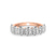 Maura Oval Lab Diamond Anniversary Band