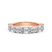 Rania Emerald and Oval Lab Diamond Anniversary Band