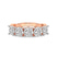 Noella Round Lab Diamond Anniversary Band